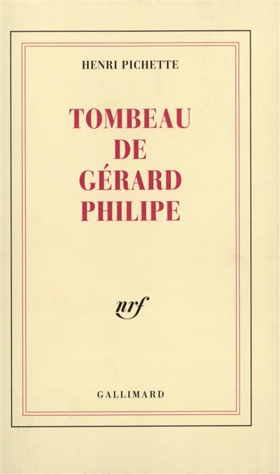 Tombeau de Gérard Philipe