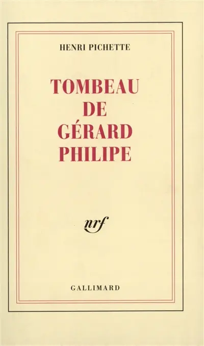 Tombeau de Gérard Philipe