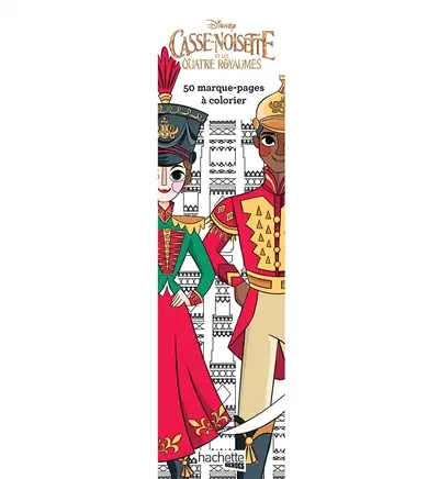 Casse-Noisette et les quatre royaumes : 50 marque-pages à colorier