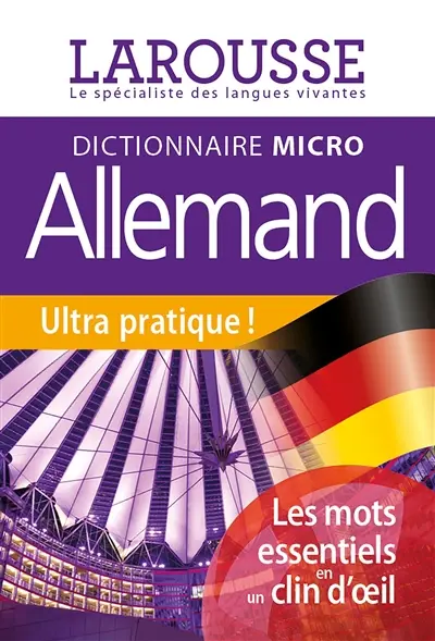 Dictionnaire micro Larousse allemand : français-allemand, allemand-français Dictionnaire micro Larousse allemand : français-allemand, allemand-français