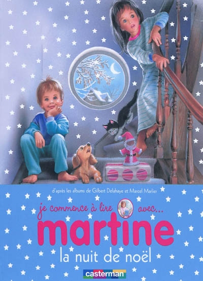 Je commence à lire avec Martine.la nuit de Noël