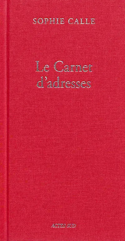 Doubles-jeux. Le carnet d'adresses