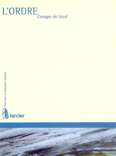 L'ordre