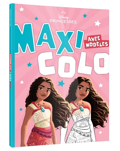 DISNEY PRINCESSES : Maxi Colo avec modèles (4+)