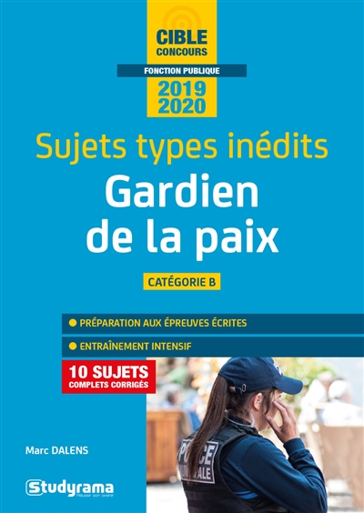 Gardien de la paix,...