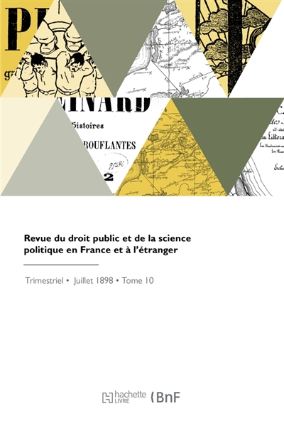 Revue du droit public et de la science politique en France et à l'étranger