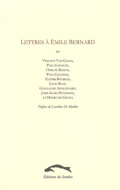 Lettres à Emile Bernard