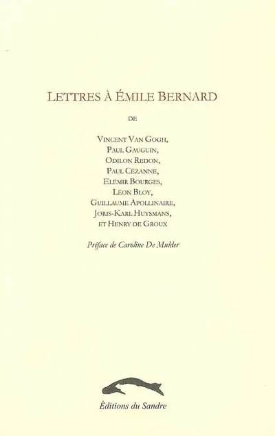 Lettres à Emile Bernard