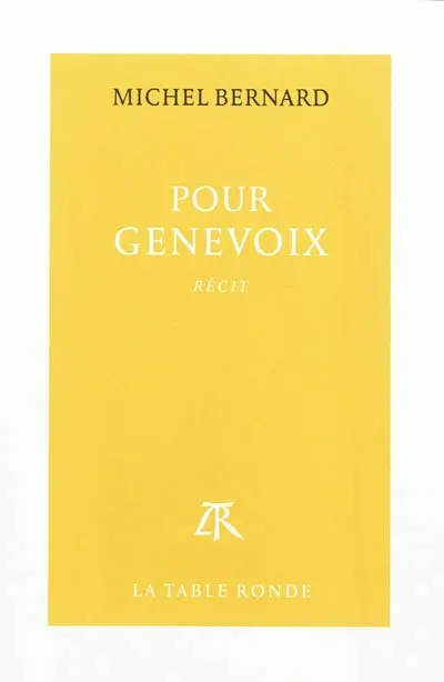 Pour Genevoix