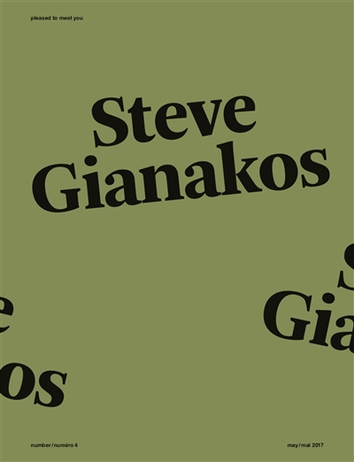 Pleased to meet you, n° 4. Steve Gianakos