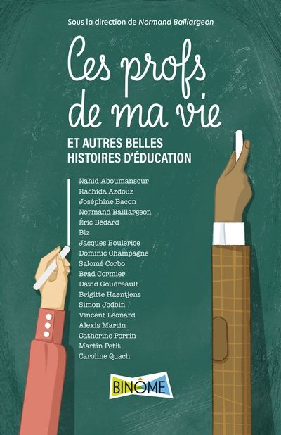 Ces profs de ma vie : et autres belles histoires d'éducation