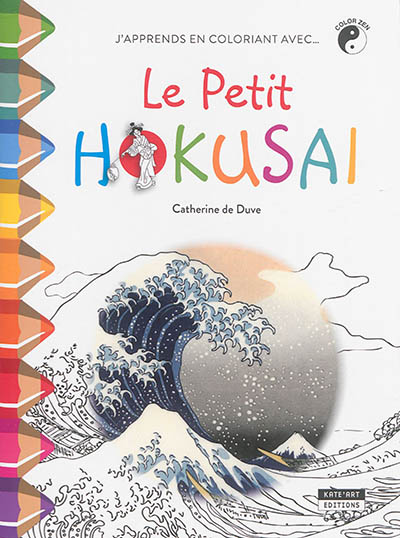 j'apprends en coloriant avec... le petit hokusai