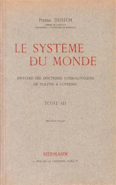 Le Système du monde. Vol. 3. L'astronomie latine au Moyen Age, I
