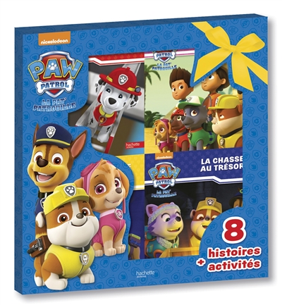 Paw patrol, la pat' patrouille : 8 histoires + activités