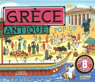 Grèce antique : pop-up : 8 fabuleux pop-up