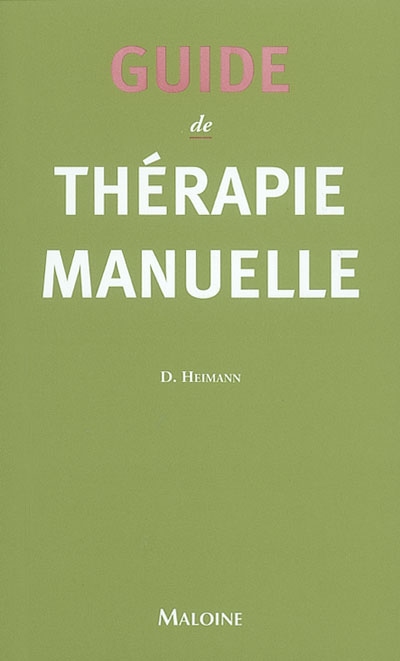 guide de thérapie manuelle