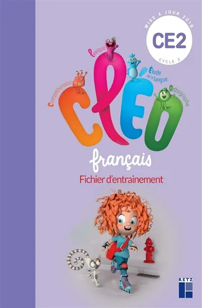 CLEO, français CE2 : fichier d'entraînement : programmes 2018