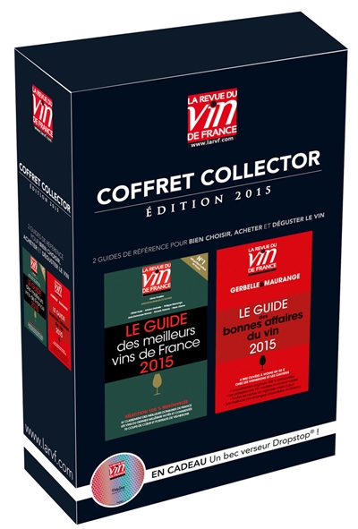 Coffret collector édition 2015 : 2 guides de référence pour bien choisir, acheter et déguster le vin