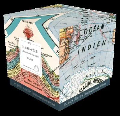 Mappemonde : puzzle : cabinet de cartographie