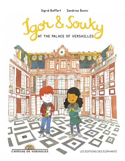 Igor & Souky at the palace of Versailles