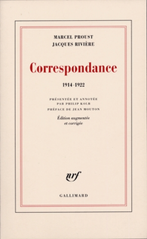 Correspondance : 1914-1922