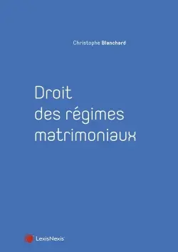 Droit des régimes matrimoniaux
