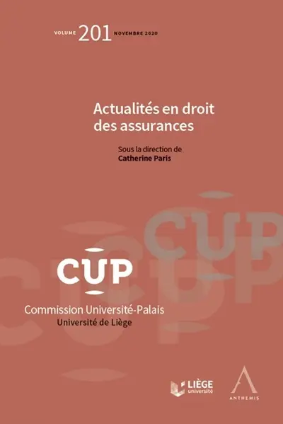 Actualités en droit des assurances