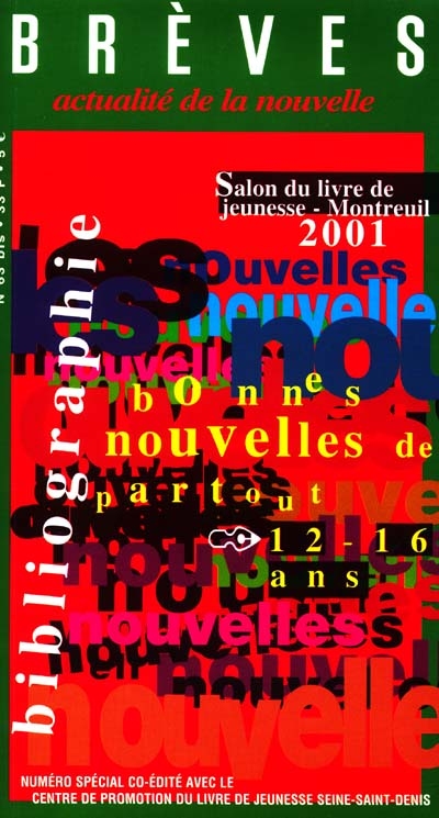 Brèves, n° 63 bis. Salon du livre de jeunesse Montreuil 2001
