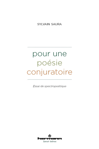 Pour une poésie...