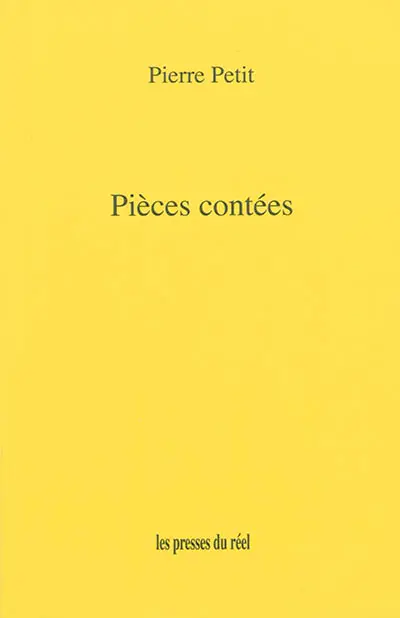 Pièces contées