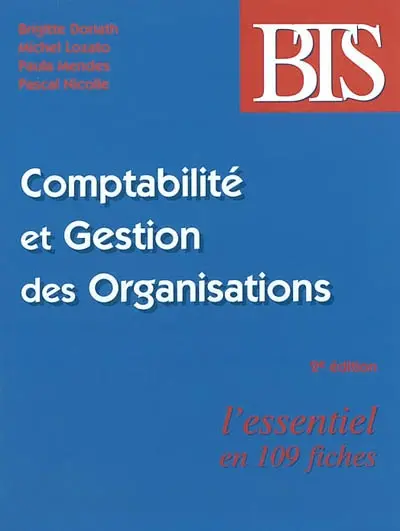 Comptabilité et gestion des organisations