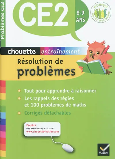 Résolution de problèmes CE2, 8-9 ans