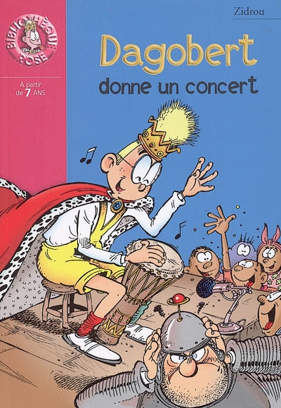 Dagobert donne un concert