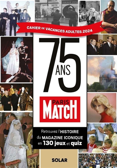 Cahier de vacances Paris-Match 2024