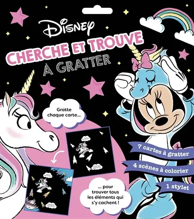 Minnie : cherche et trouve à gratter