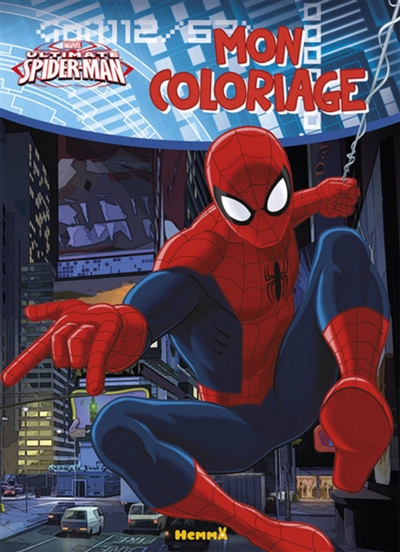 Ultimate Spider-Man : mon coloriage