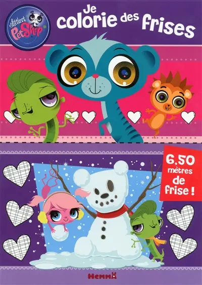 Littlest Petshop, je colorie des frises