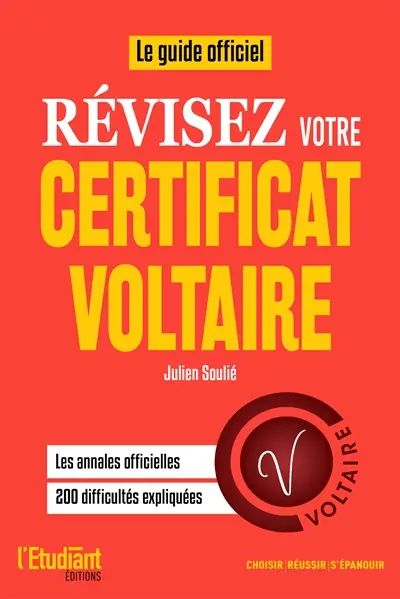 Révisez votre certificat Voltaire : le guide officiel