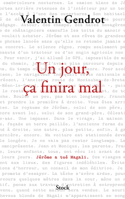 Un jour, ça finira mal