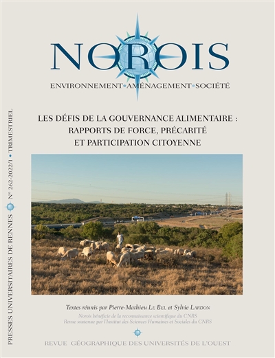 Norois, n° 262. Les défis de la gouvernance alimentaire : rapports de force, précarité et participation citoyenne