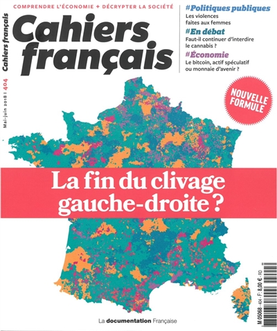 Cahiers français, n° 404. La fin du clivage gauche-droite ?