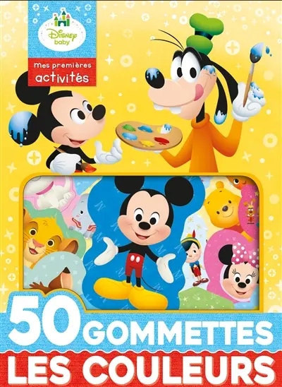 Les couleurs : 50 gommettes