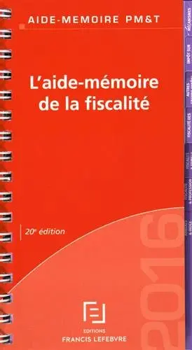 L'aide-mémoire de la fiscalité
