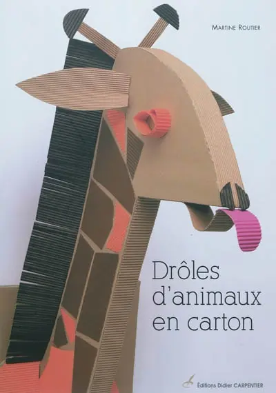 Drôles d'animaux en carton