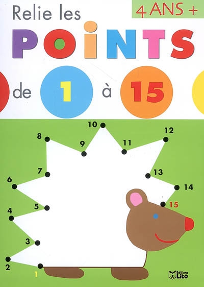 Relie les points de 1 à 15
