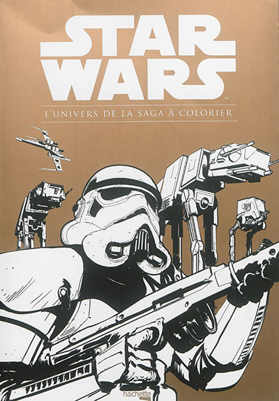 Star Wars : l'univers de la saga à colorier