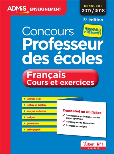 Concours professeur des...