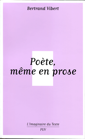 Poète même en prose : le recueil de contes symbolistes, 1890-1900