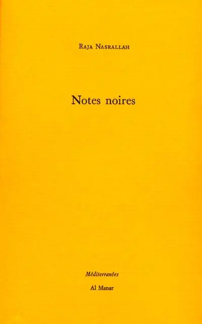 Notes noires