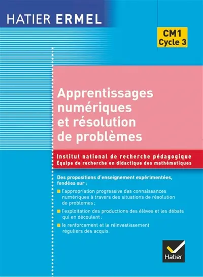 Apprentissages numériques et résolution de problèmes, cours moyen (première année)